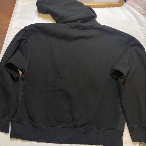 Pink size medium black sweatshirt hoodie - Picture 4 of 7